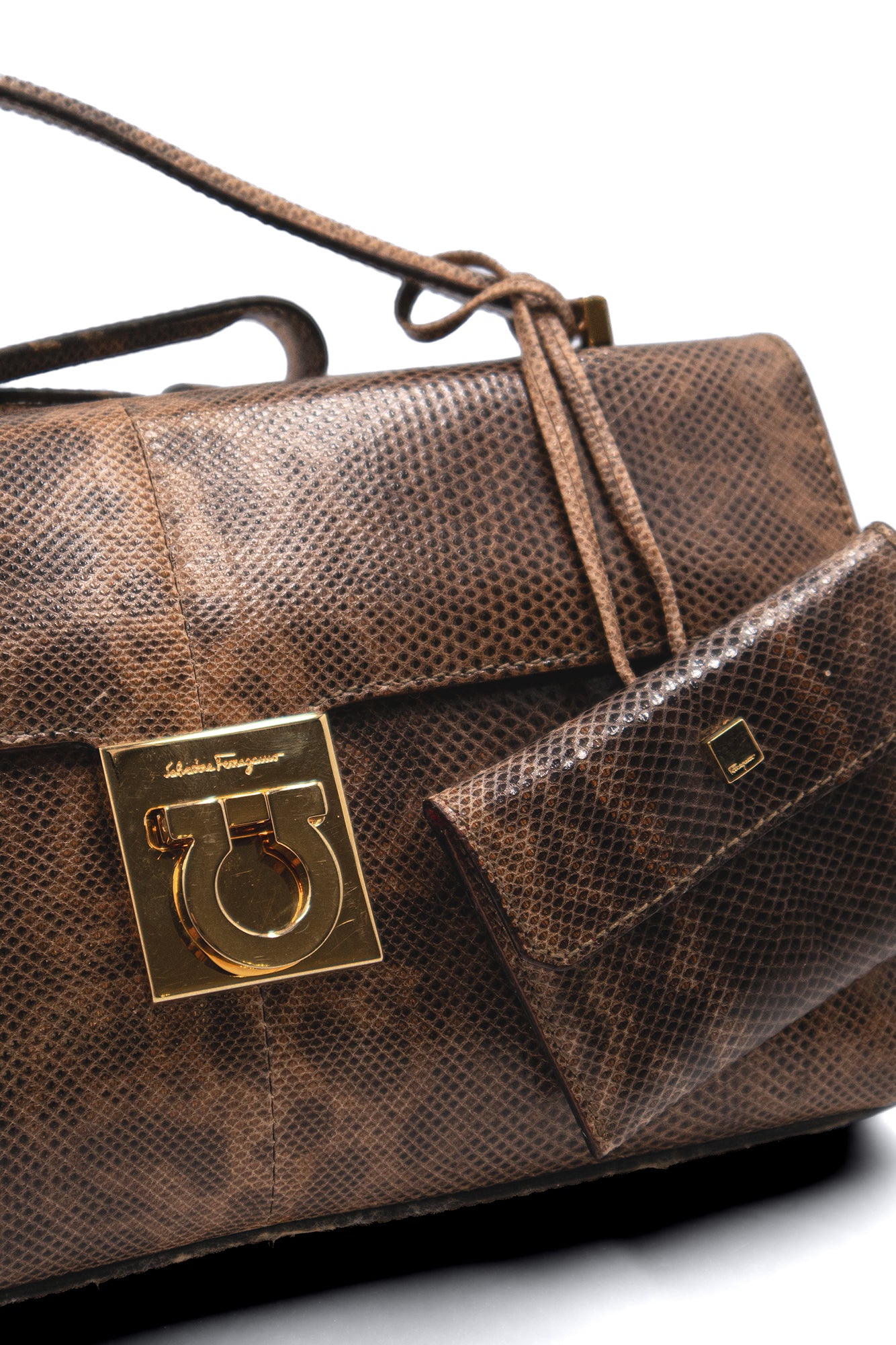 BORSA LIZARD SALVATORE FERRAGAMO