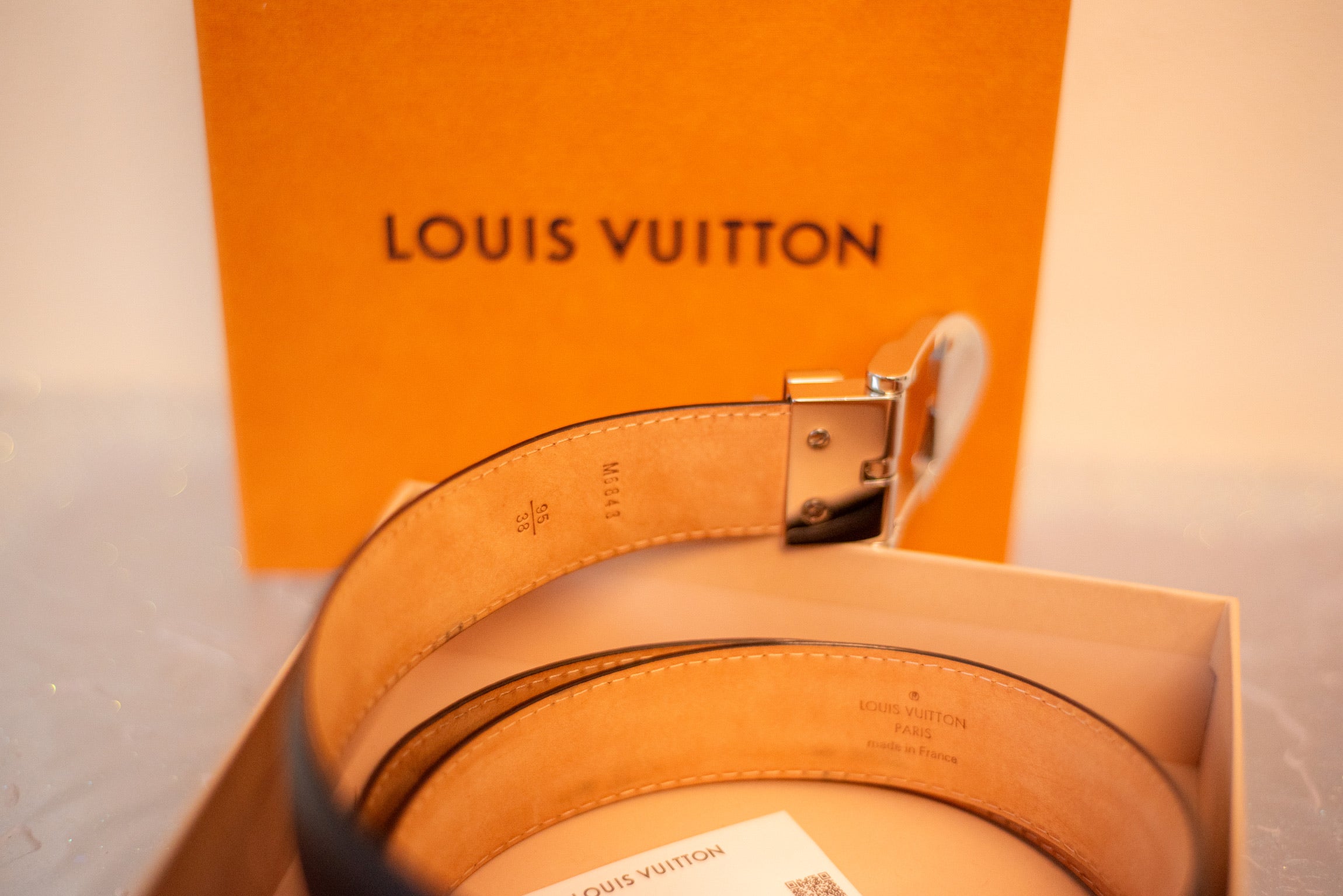 CINTURA LOUIS VUITTON UOMO