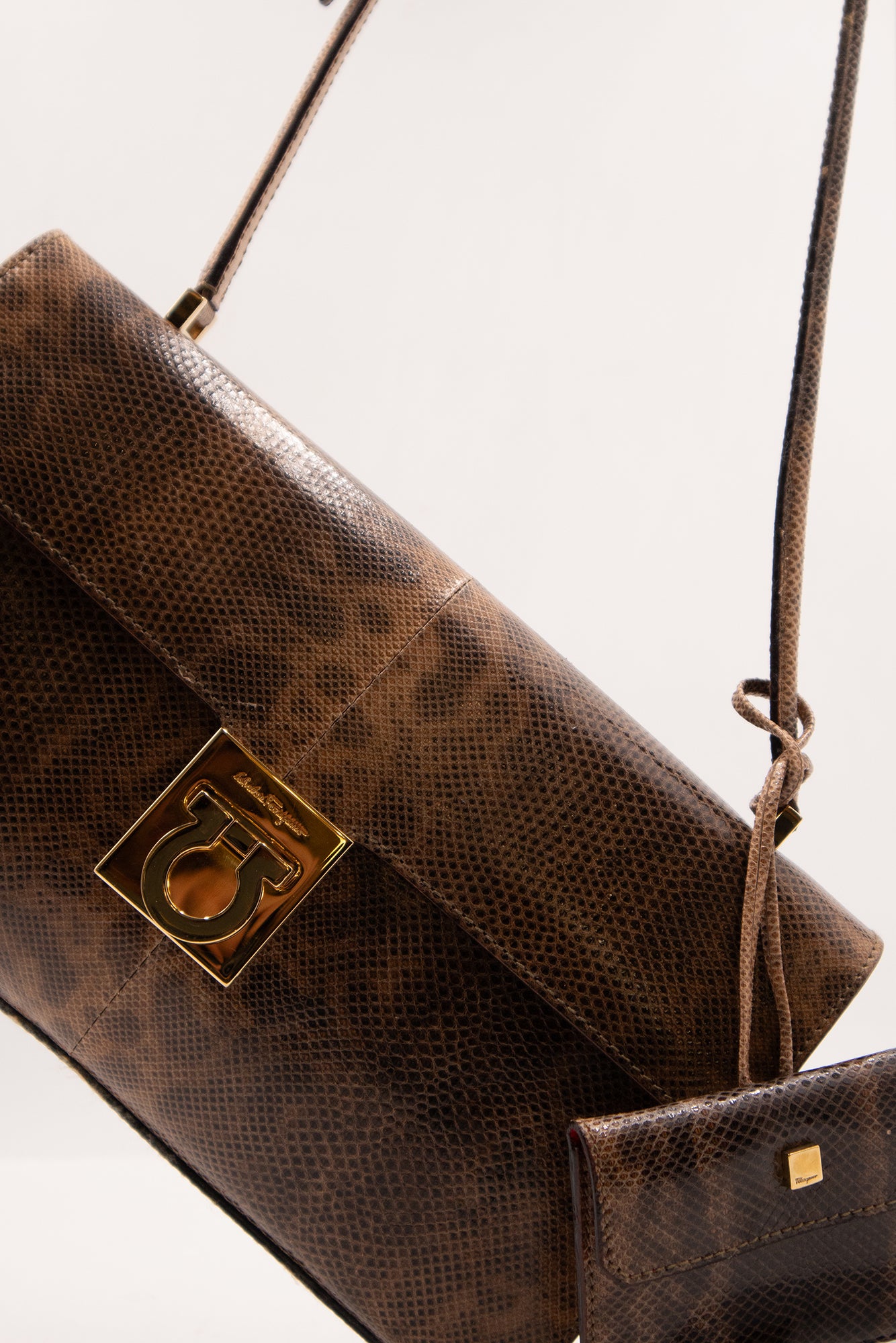 BORSA LIZARD SALVATORE FERRAGAMO